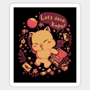 Let's save, kupo! Sticker